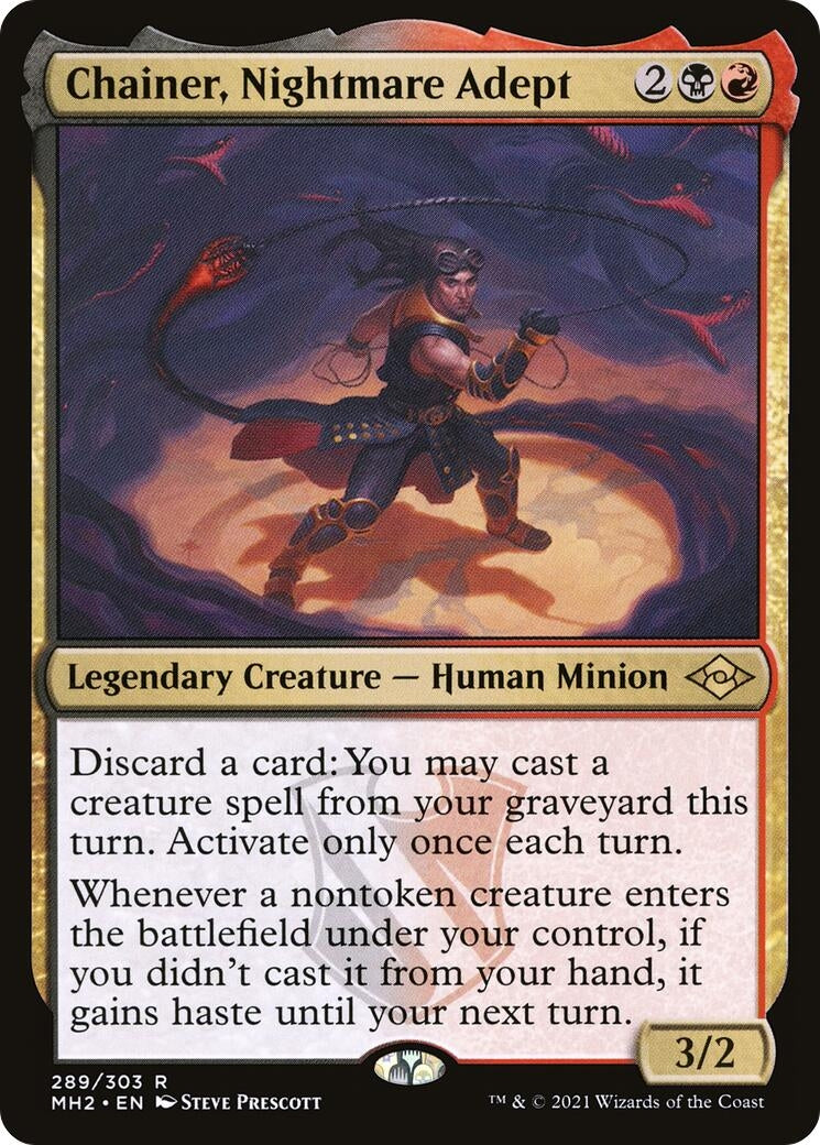 Chainer, Nightmare Adept (289) (MH2) Japanese