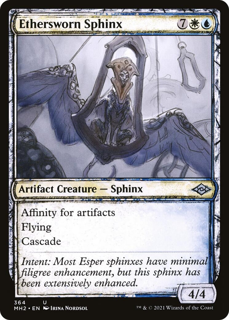 Ethersworn Sphinx (Showcase) (364) (MH2) Japanese