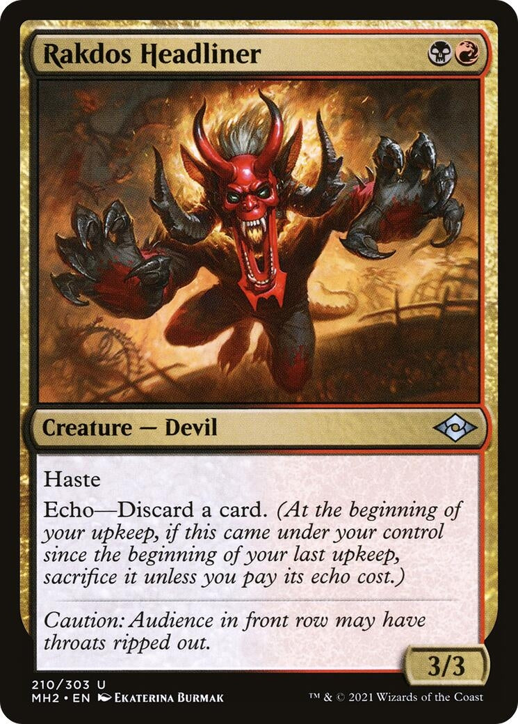 Rakdos Headliner (210) (MH2) Japanese