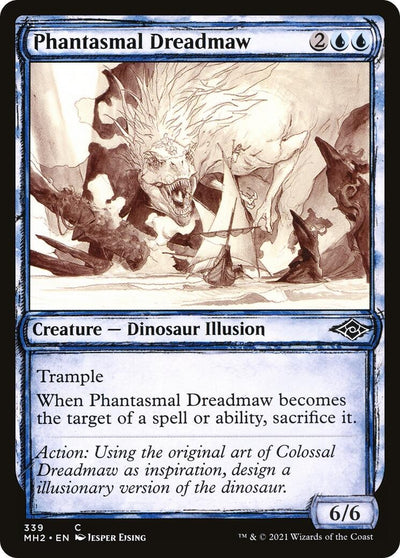 Phantasmal Dreadmaw (Showcase) (339) (MH2)