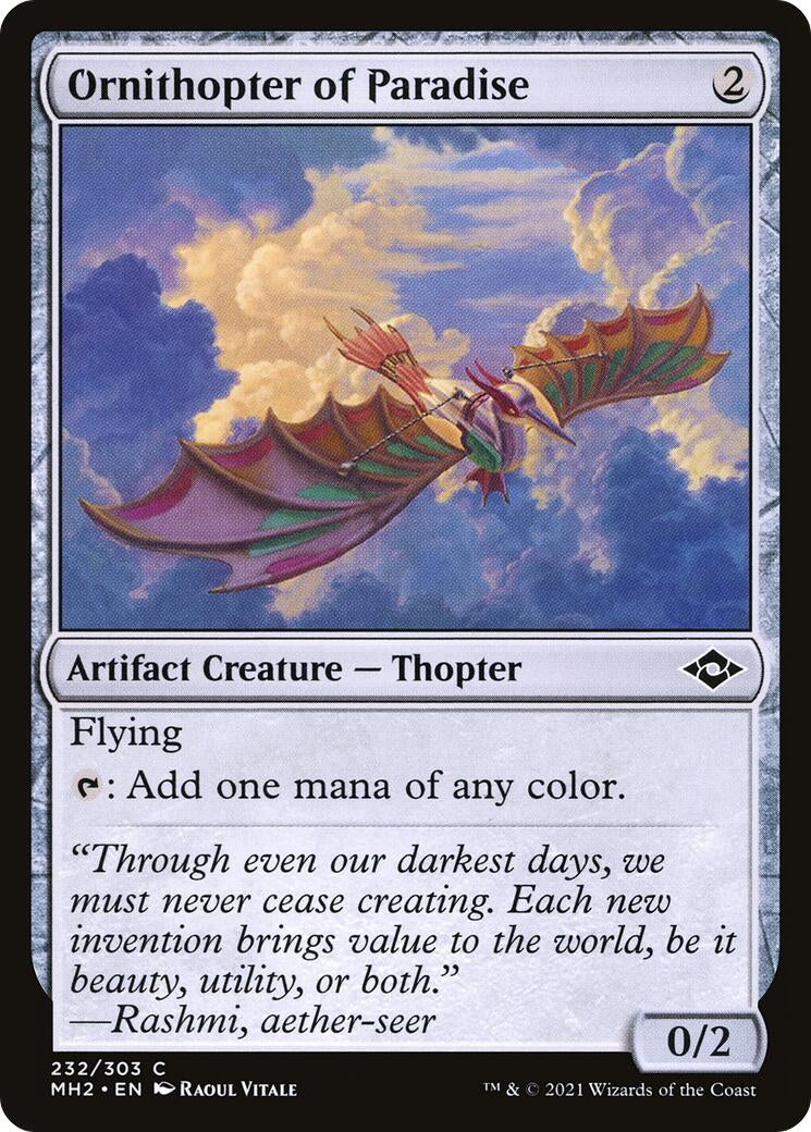 Ornithopter of Paradise (232) (MH2)