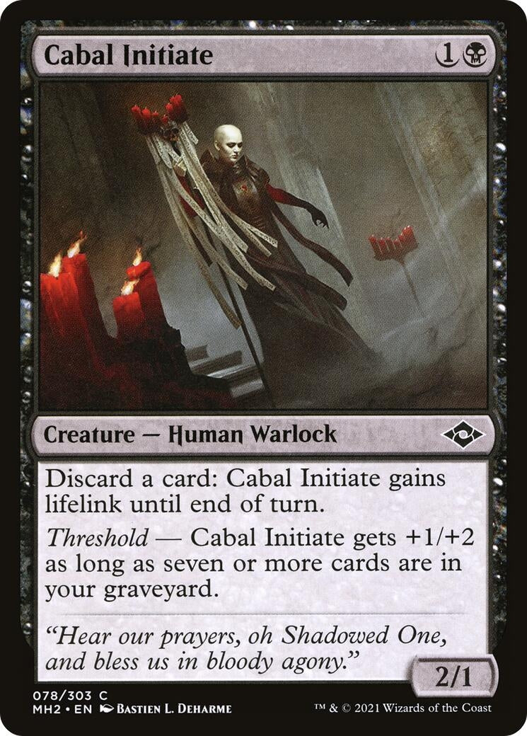 Cabal Initiate (78) (MH2) French