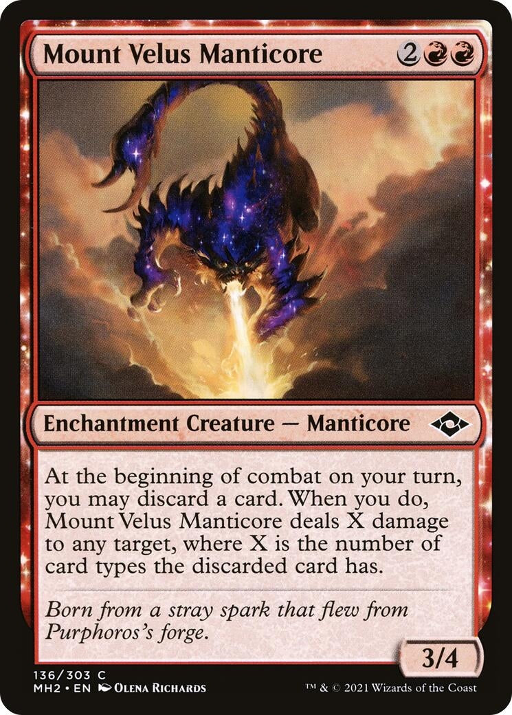 Mount Velus Manticore (136) (MH2) Japanese