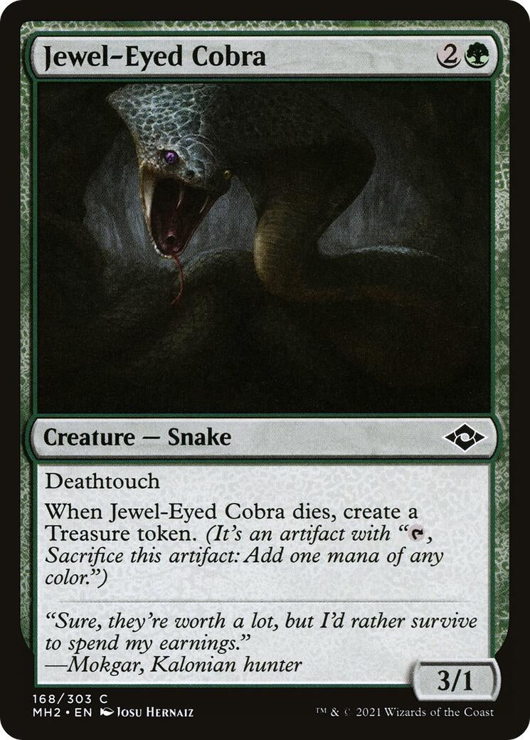 Jewel-Eyed Cobra (168) (MH2) Japanese