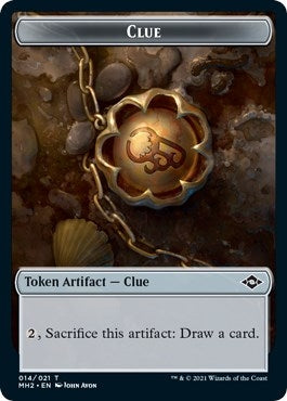 Clue (014) Token (14) (MH2)