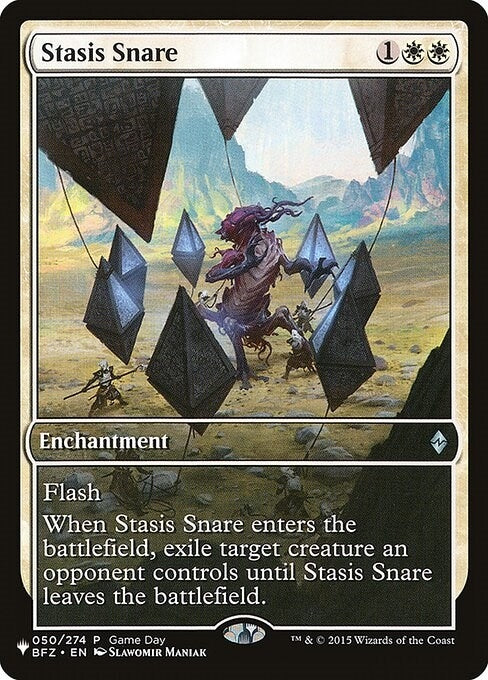 Stasis Snare (Full Art) (050/274) (LIST)