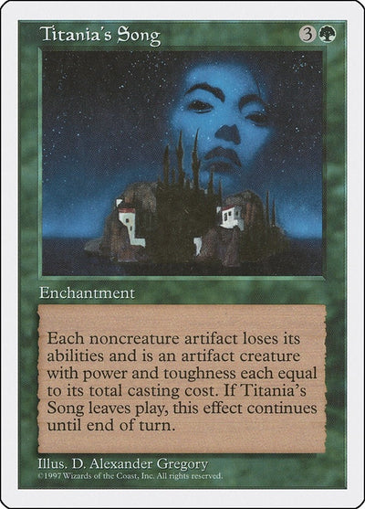 Titania's Song (5ED) Japanese