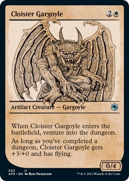 Cloister Gargoyle (Showcase) (302) (AFR)
