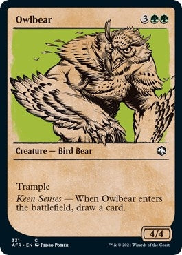 Owlbear (Showcase) (331) (AFR) Japanese