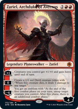 Zariel, Archduke of Avernus (172) (AFR) Japanese