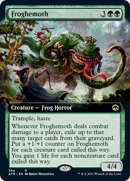 Froghemoth (Extended Art) (384) (AFR) Japanese