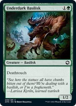 Underdark Basilisk (208) (AFR)