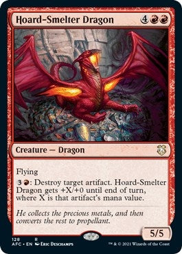 Hoard-Smelter Dragon (128) (AFC)