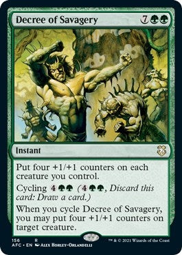 Decree of Savagery (156) (AFC)