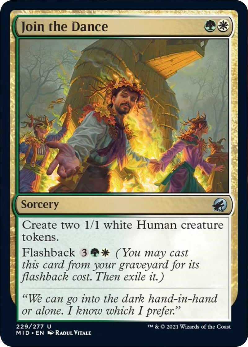 Image for Join the Dance (229) (MID) - Magic: The Gathering