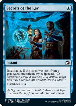 Image for Secrets of the Key (73) (MID) - Magic: The Gathering