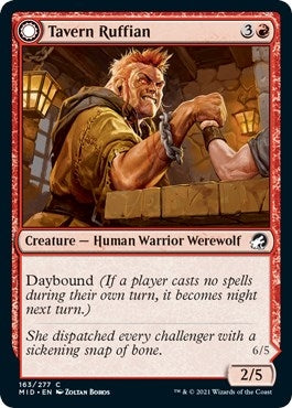 Image for Tavern Ruffian (163) (MID) - Magic: The Gathering