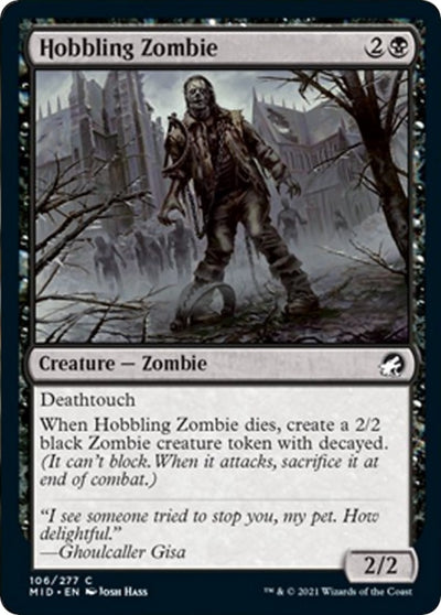 Hobbling Zombie (106) (MID)