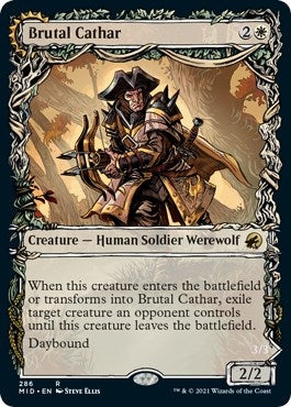 Brutal Cathar (Showcase) (286) (MID)