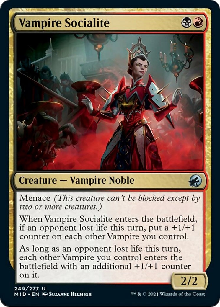 Image for Vampire Socialite (249) (MID) - Magic: The Gathering