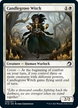 Image for Candlegrove Witch (8) (MID) - Magic: The Gathering
