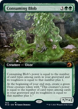 Consuming Blob (Extended Art) (362) (MID)