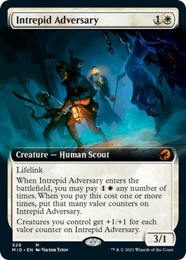 Intrepid Adversary (Extended Art) (329) (MID)
