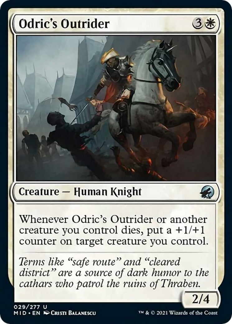 Image for Odric's Outrider (29) (MID) - Magic: The Gathering