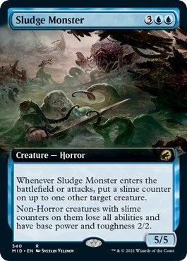 Sludge Monster (Extended Art) (340) (MID)
