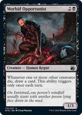 Image for Morbid Opportunist (113) (MID) - Magic: The Gathering