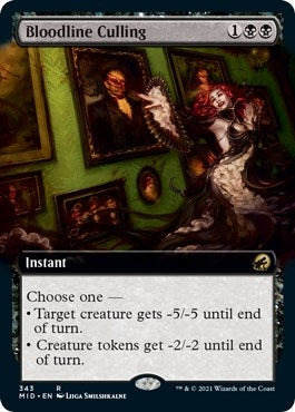 Bloodline Culling (Extended Art) (343) (MID)