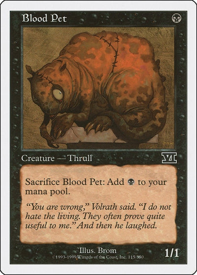 Blood Pet (115) (6ED)