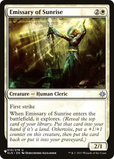 Emissary of Sunrise (010/279) (LIST)