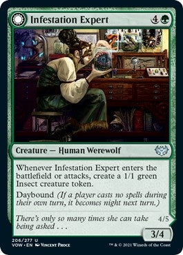 Image for Infestation Expert (206) (VOW) - Magic: The Gathering