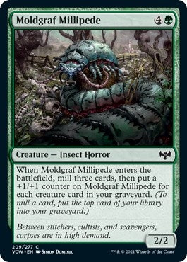 Image for Moldgraf Millipede (209) (VOW) - Magic: The Gathering