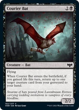 Courier Bat (102) (VOW) Japanese