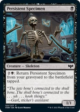 Persistent Specimen (125) (VOW)