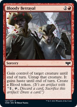 Image for Bloody Betrayal (147) (VOW) - Magic: The Gathering