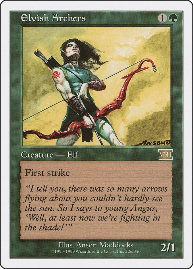 Elvish Archers (226) (6ED) French