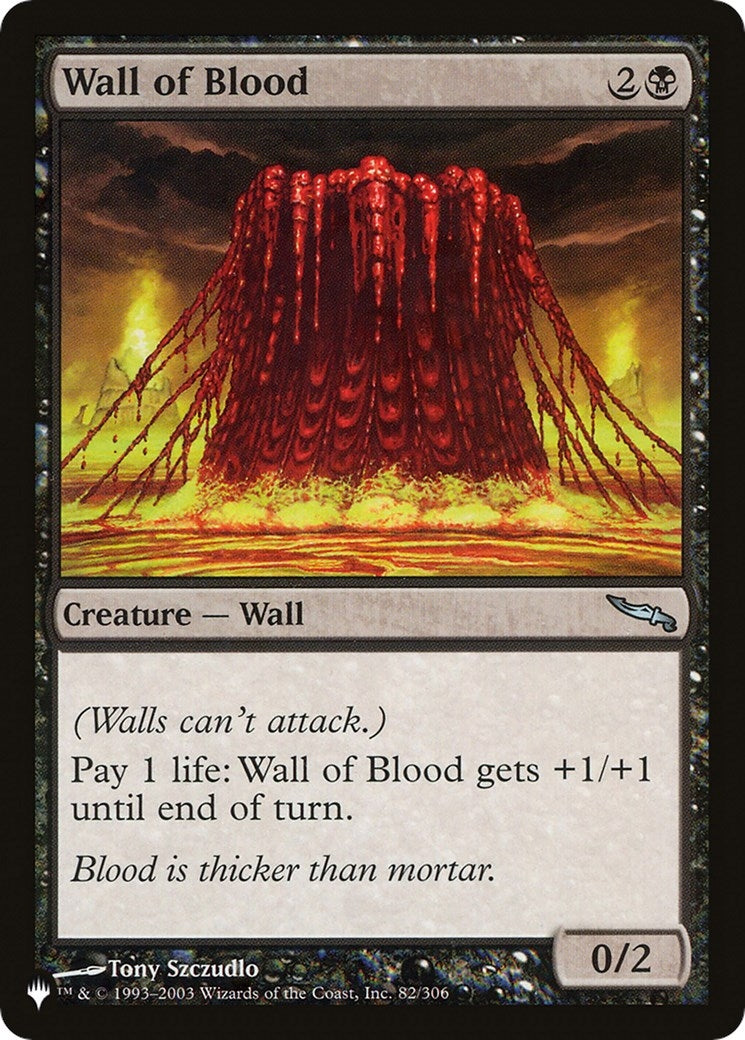 Wall of Blood (82/306) (LIST)