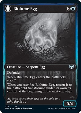 Image for Biolume Egg (316) (DBL) - Magic: The Gathering