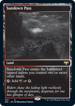 Sundown Pass (533) (DBL)
