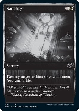 Image for Sanctify (300) (DBL) - Magic: The Gathering