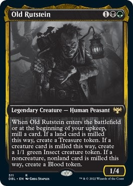 Image for Old Rutstein (511) (DBL) - Magic: The Gathering