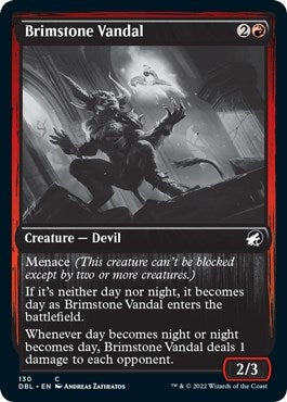 Image for Brimstone Vandal (130) (DBL) - Magic: The Gathering