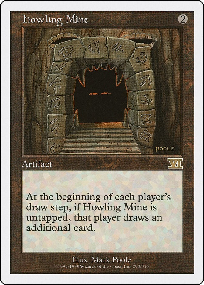 Howling Mine (290) (6ED) Japanese