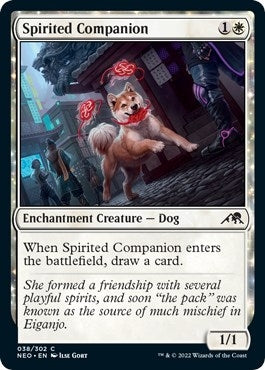 Image for Spirited Companion (38) (NEO) - Magic: The Gathering