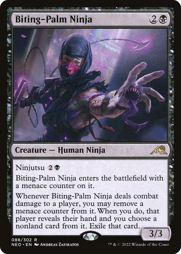 Biting-Palm Ninja (88) (NEO) Japanese