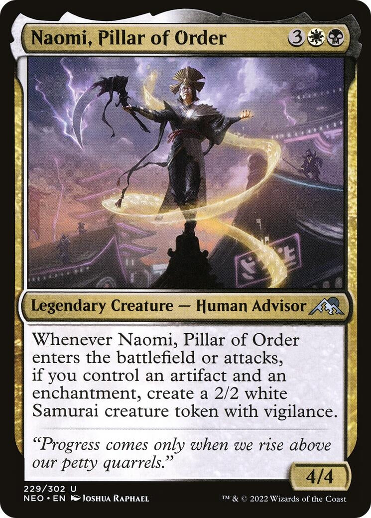 Image for Naomi, Pillar of Order (229) (NEO) - Magic: The Gathering