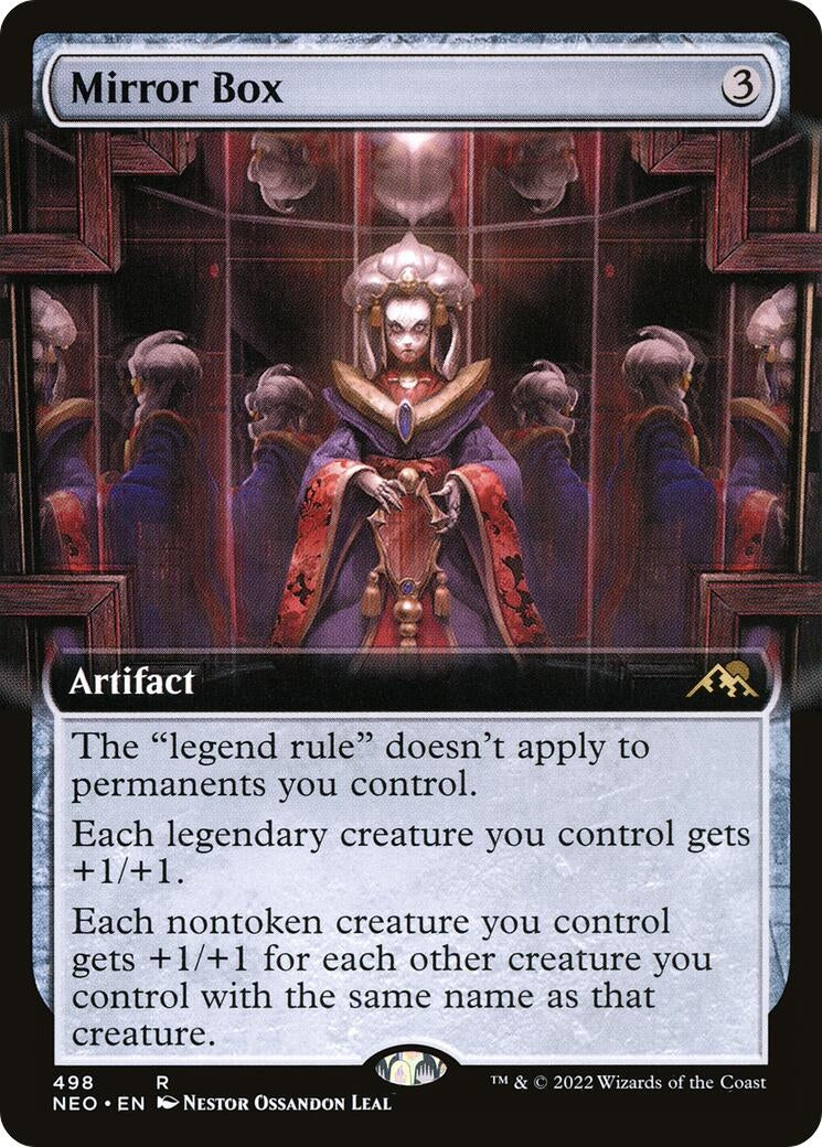 Image for Mirror Box (Extended Art) (498) (NEO) - Magic: The Gathering